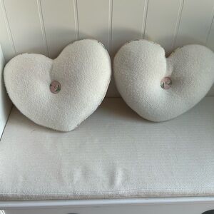 Target Pink Heart Accent Pillows